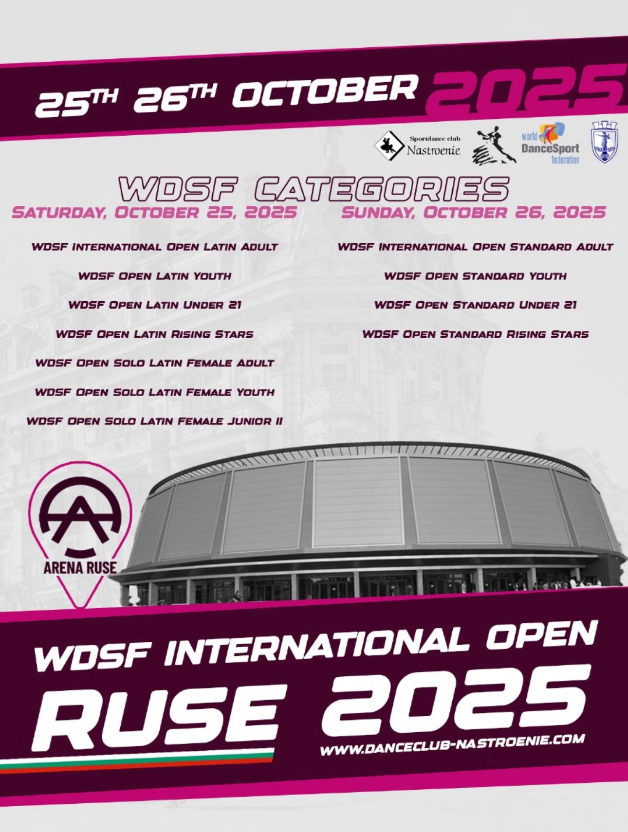 WDSF International Open Rousse 2025